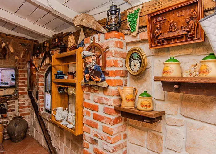 Rustical With Traditional Tavern & Pool Maslenica