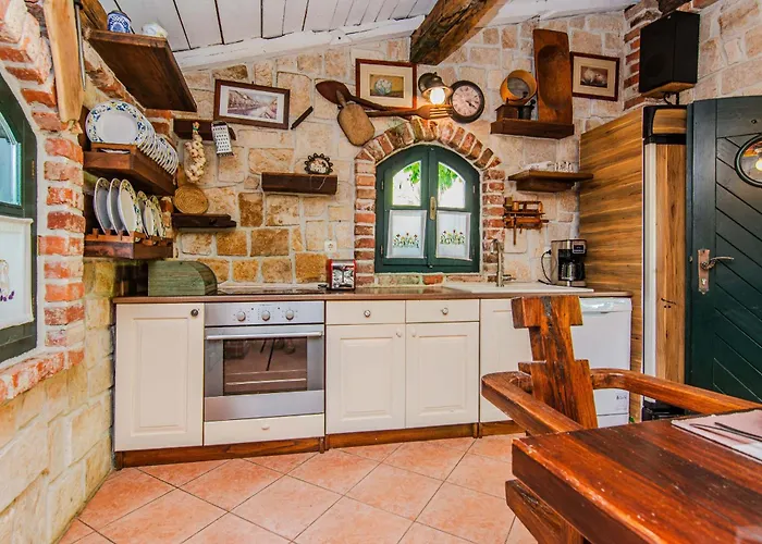 Rustical With Traditional Tavern & Pool Maslenica