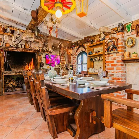 Rustical With Traditional Tavern & Pool