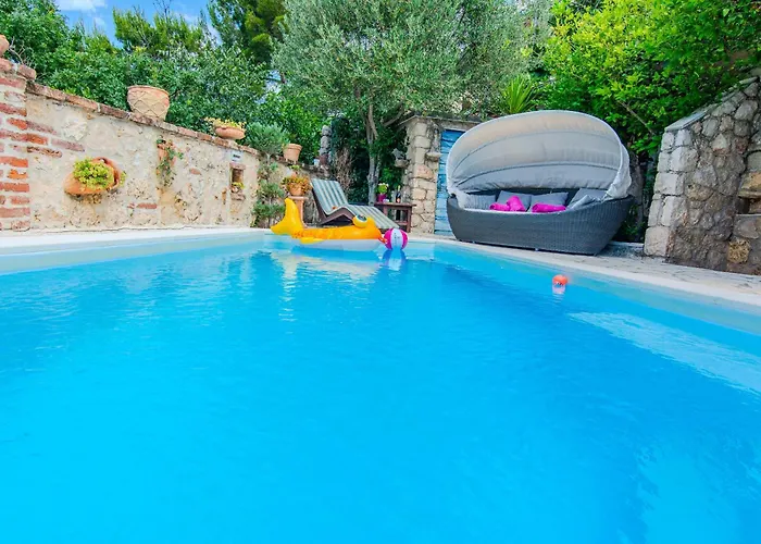 Rustical With Traditional Tavern & Pool